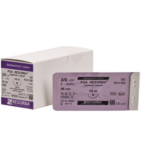 Material pentru sutură,resorbabil